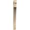 Ekena Millwork Imperial Block Rough Sawn Bracket, Douglas Fir, 4"W x 34"D x 46"H BKT04X34X46IMP05RDF - alternate 3